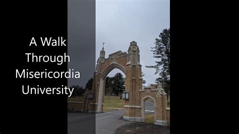 Misericordia University Campus Walk - YouTube