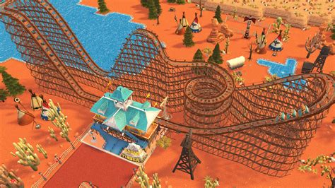 Creating My Dream Theme Park Roller Coaster Tycoon In Roblox 1