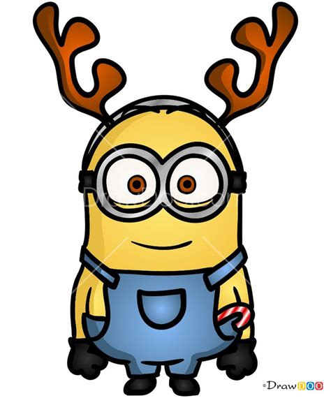 How to Draw Minion, Christmas Cartoons обновлено: May 23, 2018 автором ...