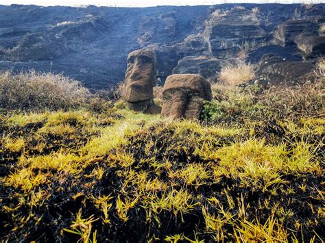 Sacred Easter Island Statues Sustain Irreparable Damage After A Volcano Fire