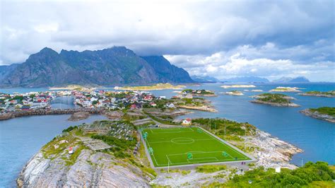 The most Awesome soccer field! Henningsvær Stadion, Lofoten islands, Norway | Wonders of the ...