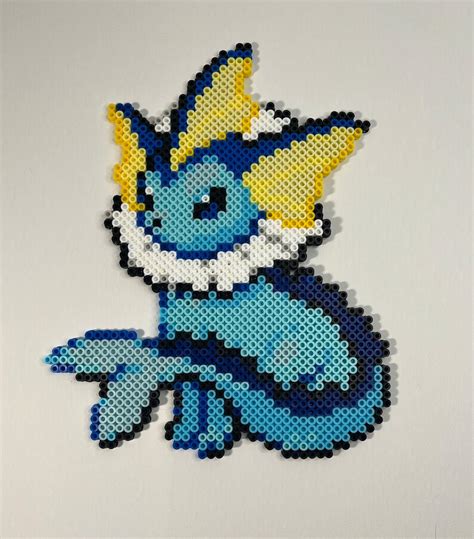 Vaporeon Pixel Art - Etsy