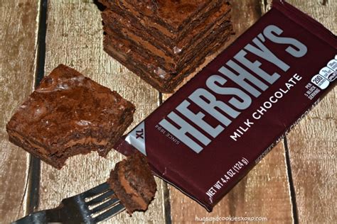 Hershey's Stuffed Brownies - Hugs and Cookies XOXO