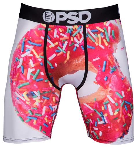 PSD Underwear Mens Fun Designs Breathable Flex Fit Athletic Boxer ...