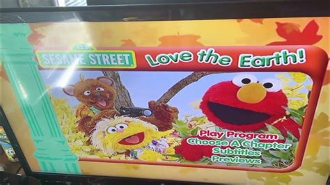 Sesame Street Love The Earth 2008 DVD Menu Walkthrough - YouTube