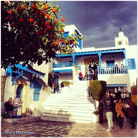 Pretty Nails and Tea: Cafe De Nattes | Sidi Bou Said, Tunisia