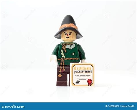 Scarecrow LEGO minifigure editorial stock photo. Image of isolated - 147625368