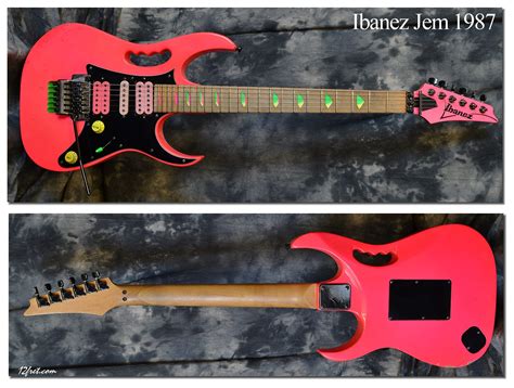 Ibanez Jem Pink 1987 - www.12fret.com