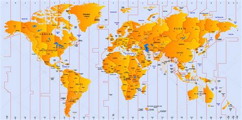 Mapa de Timezone 2023