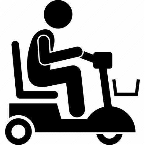 Amputee, disabled, handicap, impairment, motorbike, oku, scooter icon - Download on Iconfinder