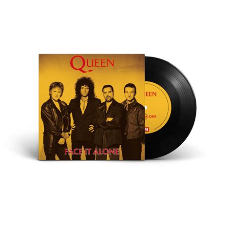 Bravado - Face It Alone - Queen - 7" Vinyl Single