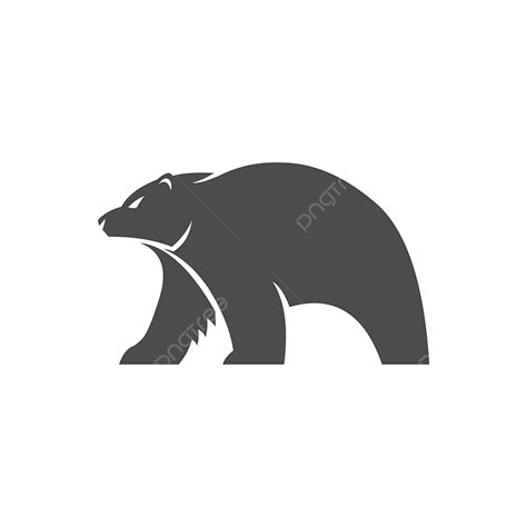 Polar Bear Clipart Black And White