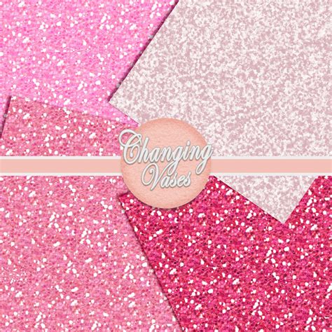 Digital Scrapbook Paper Pack Pink / Hot Pink Light Pink Baby - Etsy