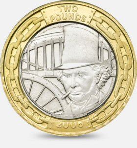 Value for Brunel 2 pound coin. Is it rare and what's it worth?