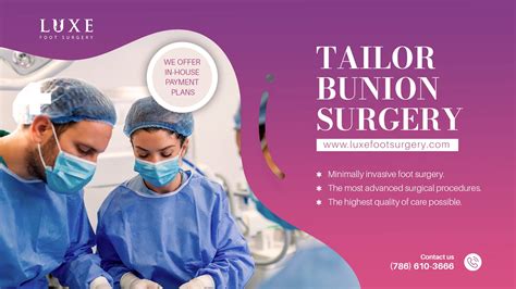 Tailor Bunion Surgery Miami: Expert Care for Foot Pain Relief