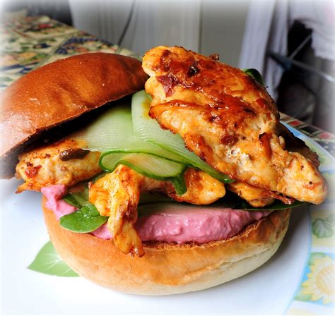 The English Kitchen: Spicy Chicken Burgers