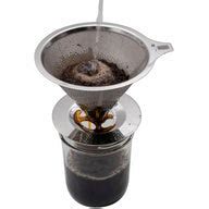 Stainless Steel Pour Over Drip Coffee Filter for Mason Jars · Mason Jar ...