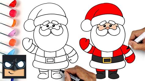 How To Draw Santa Claus