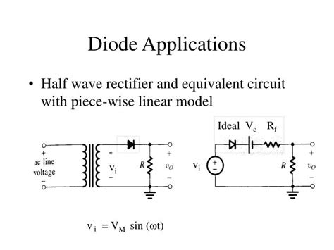 PPT - Diode Applications PowerPoint Presentation, free download - ID ...