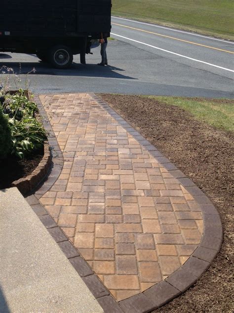 Paver Walkway by Castle's Creative | Patio pavers design, Paver patio ...