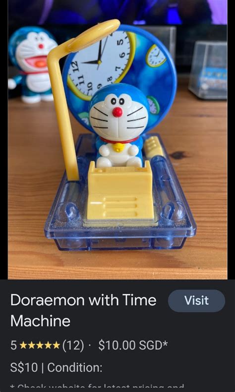 Doraemon with time machine, Hobbies & Toys, Toys & Games on Carousell