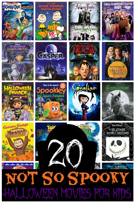 20 Not So Spooky Halloween Movies For Kids - Extreme Couponing Mom