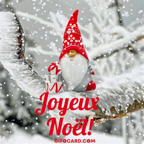 French merry christmas gif ecards – free download, click to send