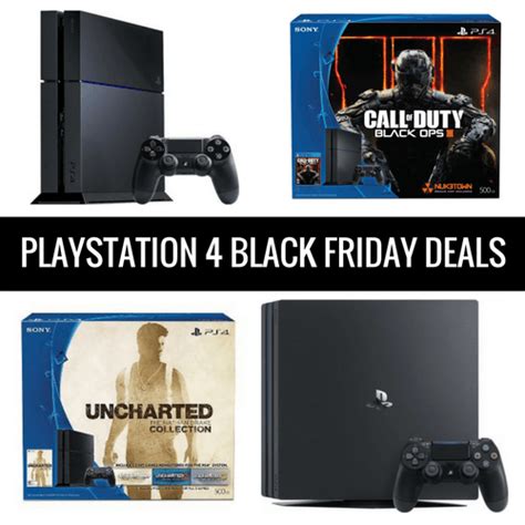 PlayStation 4 Black Friday Deals & Cyber Monday Sales 2016