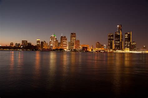 Detroit Skyline on Behance