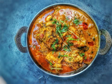 Free stock photo of chicken curry