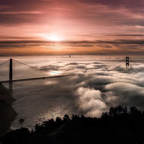 gorgeous San Francisco sunrise by @jennkichinko | Road trip usa