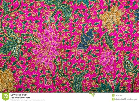 Malaysia Batik Pattern XI Royalty Free Stock Images - Image: 34087519