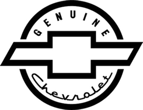 Genuine Chevrolet Decal