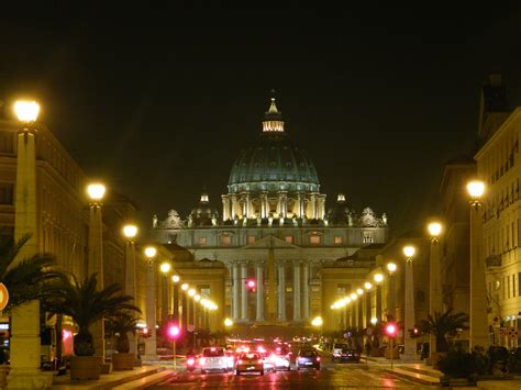 St. Peter's Basilica by night | Vatican City | Nicola | Flickr