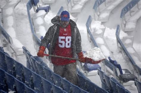 Hiring Buffalo Bills fans to shovel Highmark Stadium is going exactly ...