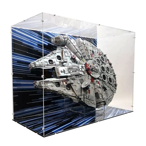 LEGO Star Wars Millennium Falcon Vertical Display Case | iDisplayit