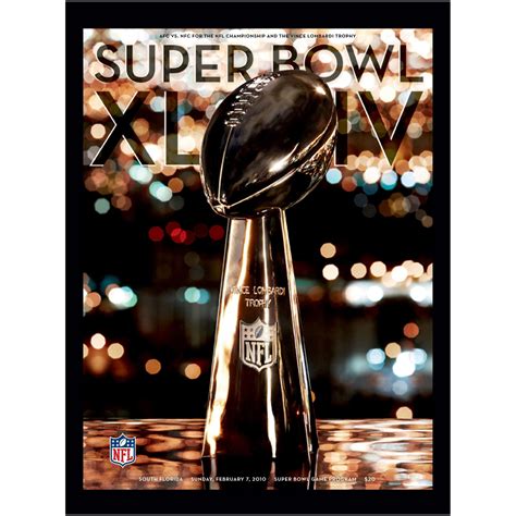 Fanatics Authentic 2010 Saints vs. Colts 36" x 48" Canvas Super Bowl ...