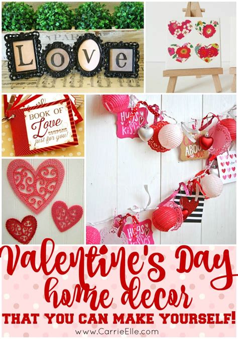 DIY Valentine's Day Decorations - Carrie Elle