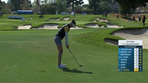 Nelly Korda Round 1 Highlights | JM Eagle LA Championship | LPGA ...