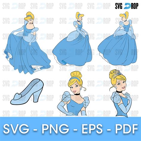 Cinderella SVG by svgdrop on DeviantArt