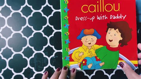 Caillou dress up with daddy - YouTube