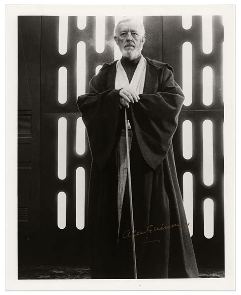 Star Wars: Alec Guinness Signed Photograph | RR Auction