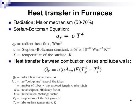 Heat Transfer: Radiation Heat Transfer Equation