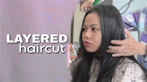 Layered haircut| potong rambut layer - YouTube