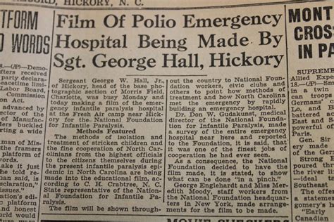 From the HDR Archives: The Miracle of Hickory, 75 years later | News ...