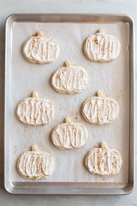 Pumpkin Sugar Cookies (Vegan) - Food with Feeling