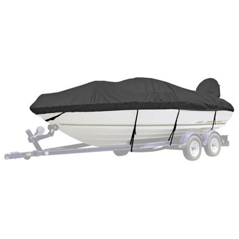 Taylor Made Trailerite Semi Custom Boat Cover for V-Hull Fish 'n Ski Boat with Outboard - 102 ...