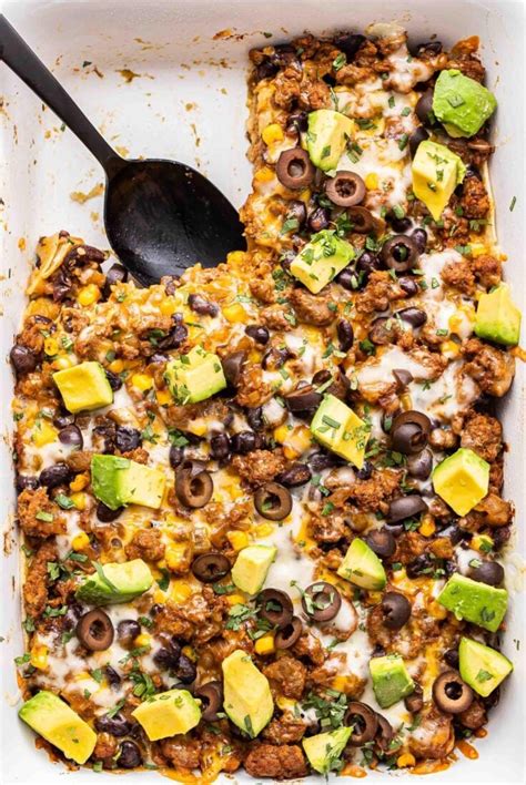 Ground Beef Taco Casserole - Recipe Runner