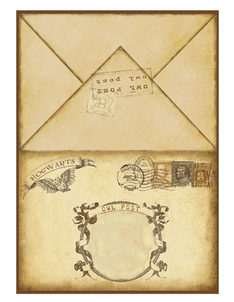 Free Printable Harry Potter Envelope Printable