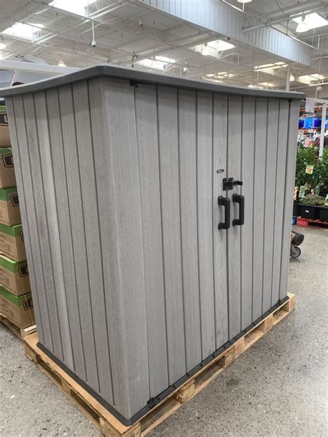 Costco Lifetime Resin Utility Shed | Utility sheds, Outdoor storage sheds, Shed